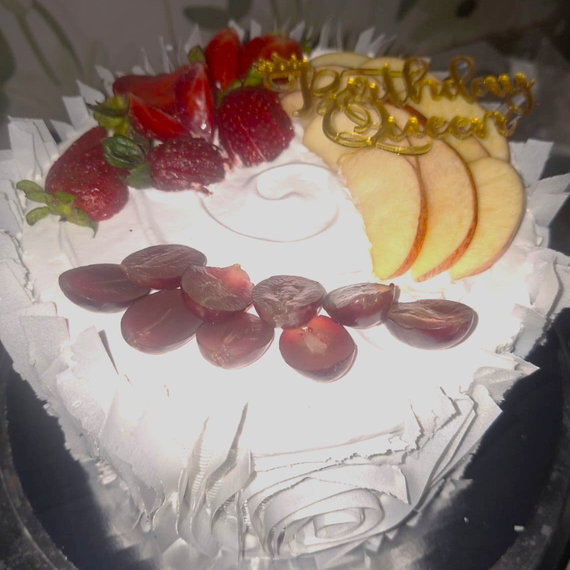 Gray dessert